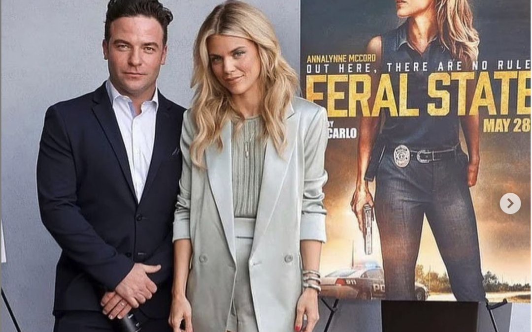 AnnaLynne McCord Premieres Her New Movie ‘Feral State’ With Director Jon Carlo in LA